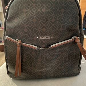 NWT Rosetti Ella Brown Backpack